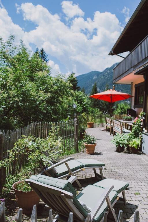 Dreimaederlhaus Am Berg Appartement Pfronten Buitenkant foto